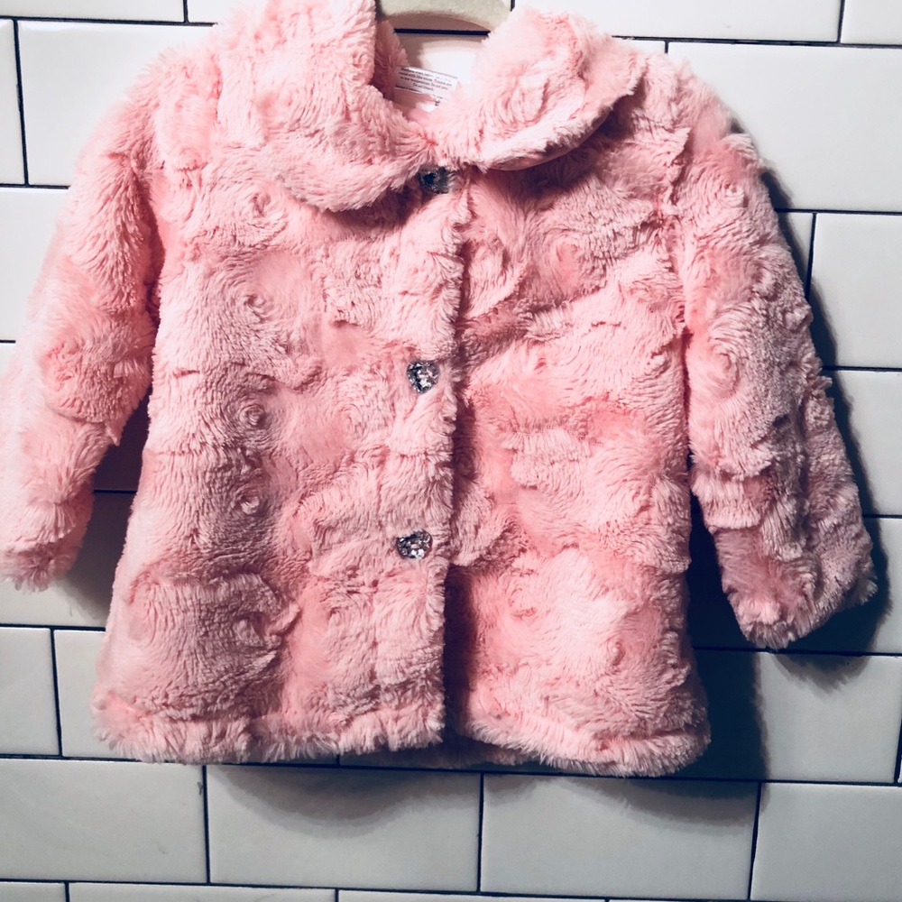 ❗️SOLD❗️🎀 Fluffy Pink Jacket